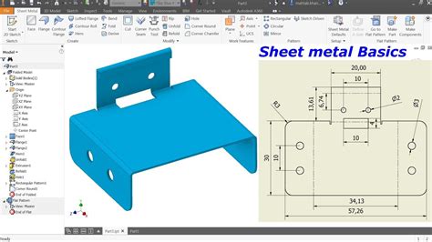 autocad sheet metal design|AutoCAD sheet metal tutorial pdf.